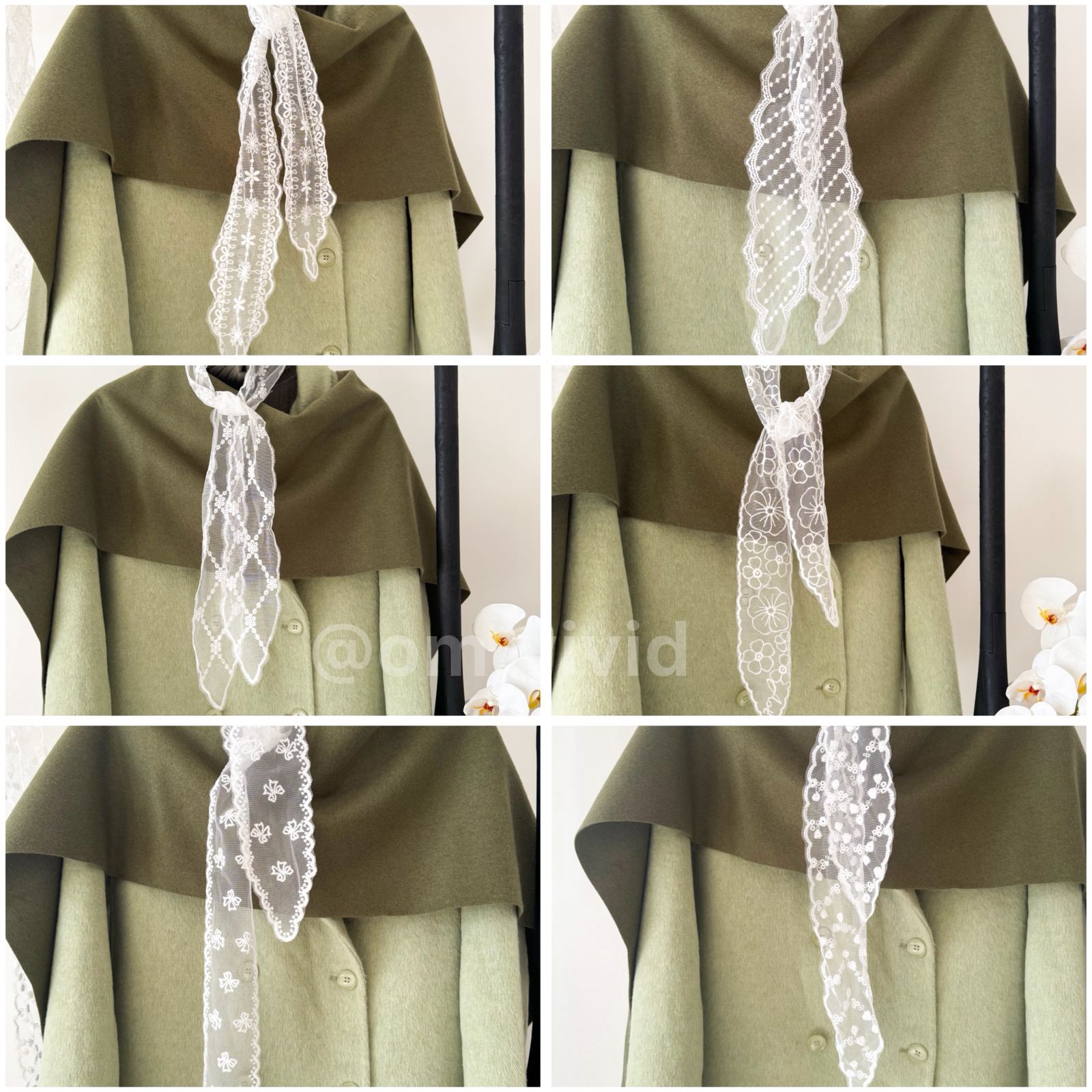 ٣ قطع شرائط دانتيل - الصورة 2