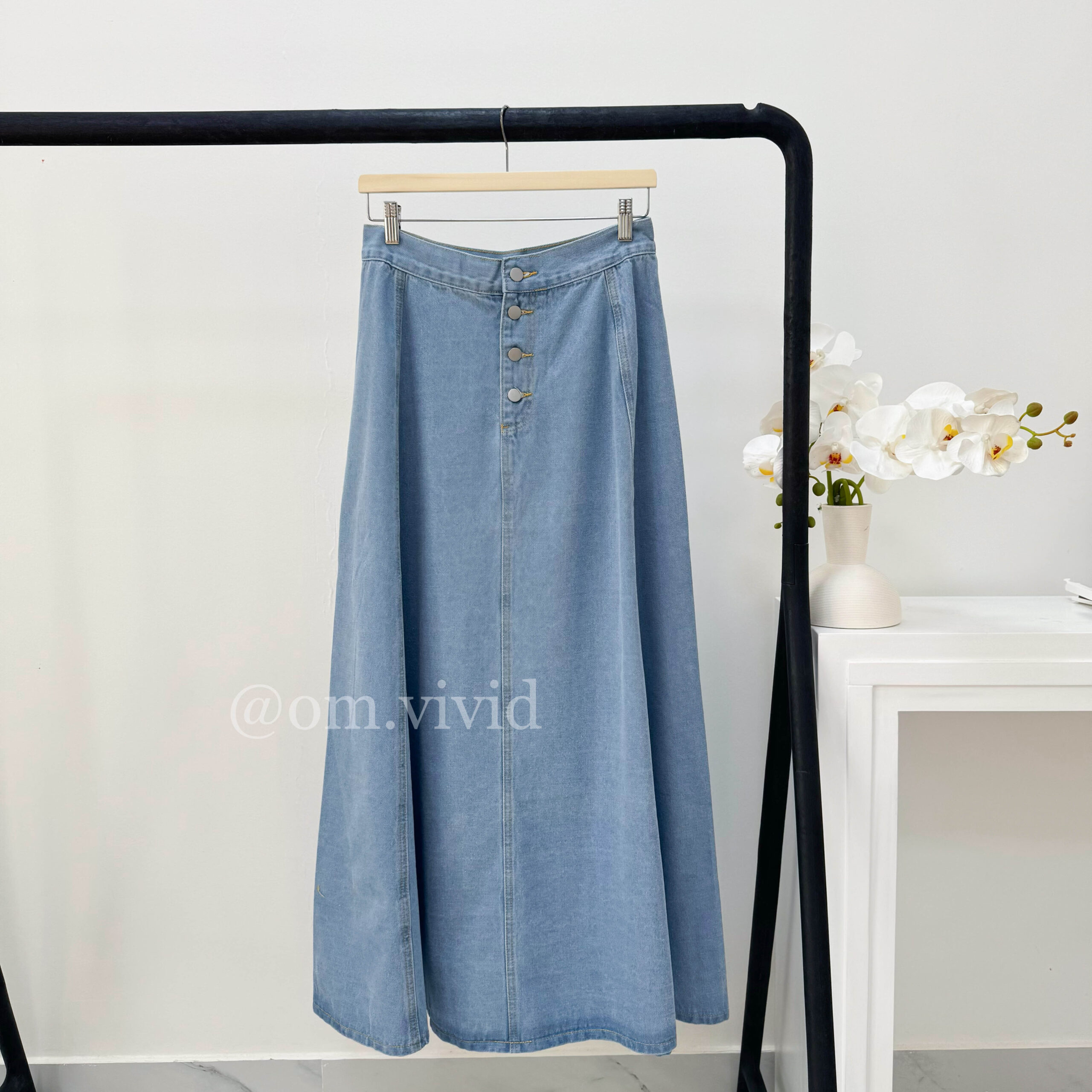 تنوره جينز كلوش 2